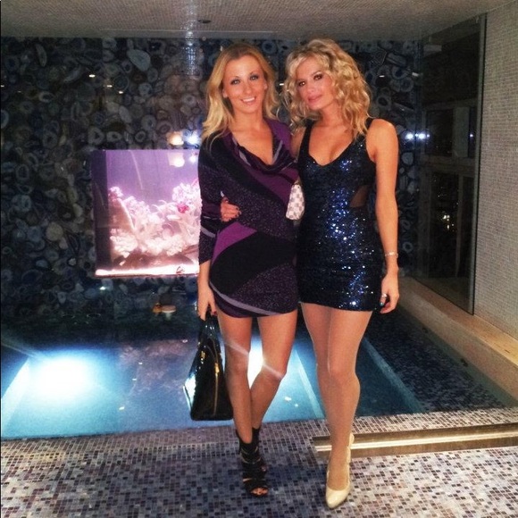 bebe blue sequin dress Disco Baby One-Shoulder Sequin Mini Dress Light Blue